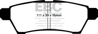 EBC Yellowstuff Brake Pad Sets