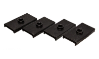 ES Leaf Spring Pads - Black