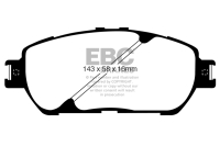 EBC Greenstuff Brake Pad Sets