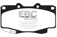 EBC Bluestuff Brake Pad Sets