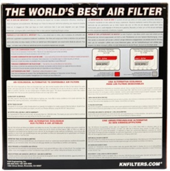 KN Drop in Air Filters