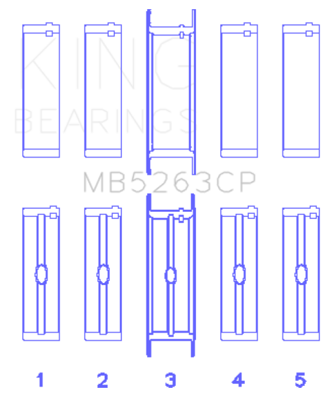 KING Main Bearings