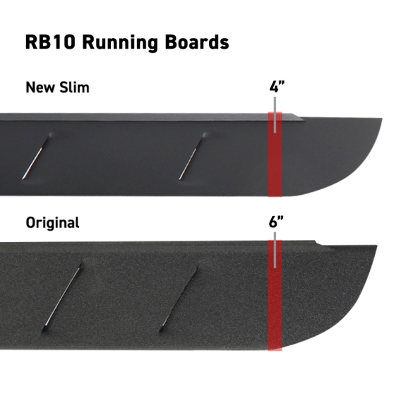 GOR RB10 Slim Running Boards