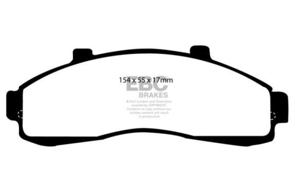 EBC Greenstuff Brake Pad Sets