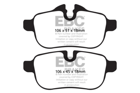 EBC Bluestuff Brake Pad Sets