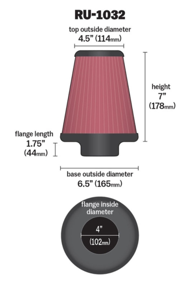 KN Universal Air Filter