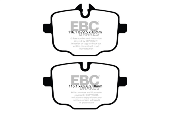 EBC Redstuff Brake Pad Sets