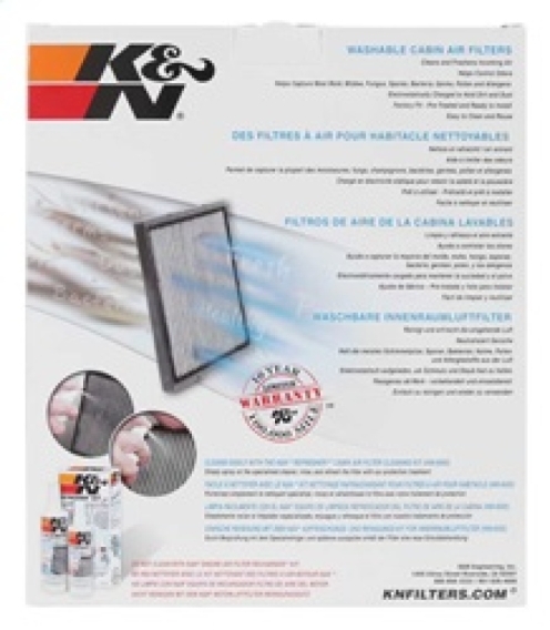 KN Cabin Air Filters