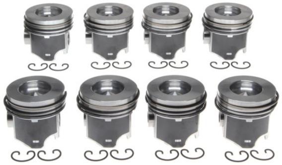 MHL OE Cast Piston Sets -8 Cyl