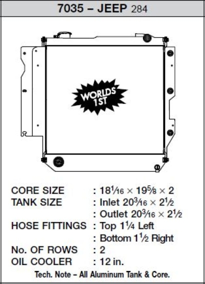 CSF Radiators - Aluminum