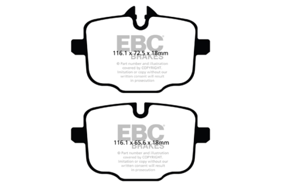 EBC Redstuff Brake Pad Sets