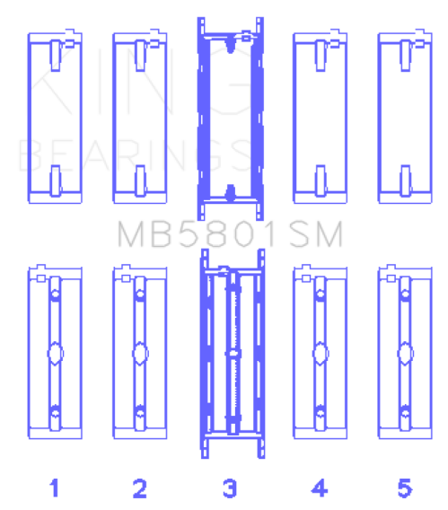 KING Main Bearings