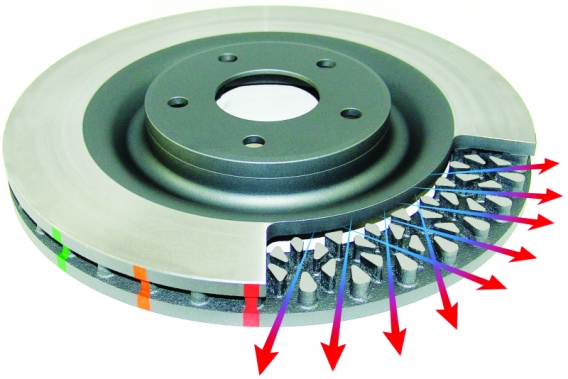 DBA 5000 Series Drilled Rotors